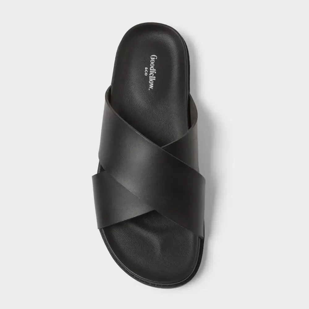 Men's Thomas X-Band Sandals - Goodfellow & Co - Black